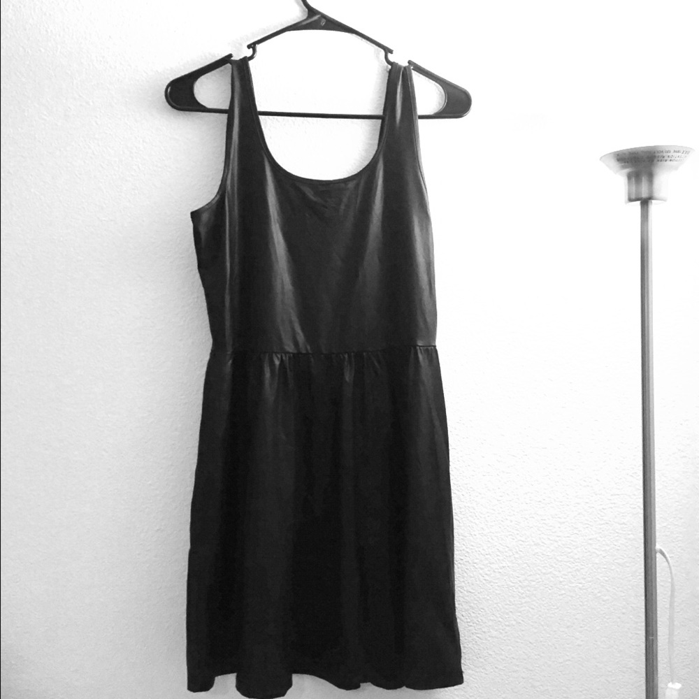 🔴Leather Style Dress⚡️